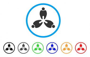 Stomatology yuvarlak simge