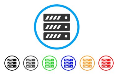 Sunucu yuvarlak simge