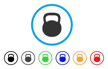 Ağırlık demir yuvarlak simge