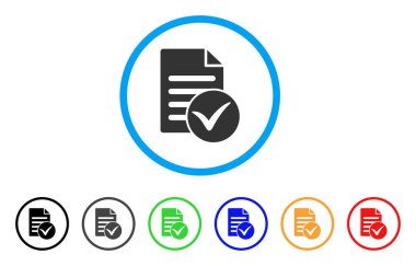 Sınama sayfası simgesini yuvarlak
