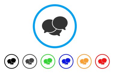 Webinar yuvarlak simge