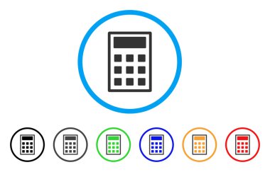 Yuvarlak hesap makinesi simge