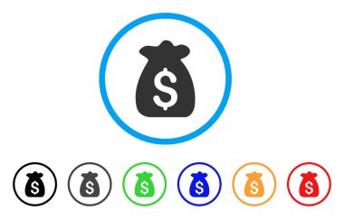 Mali sermaye yuvarlak simge