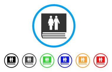 Aile albümü yuvarlak simge