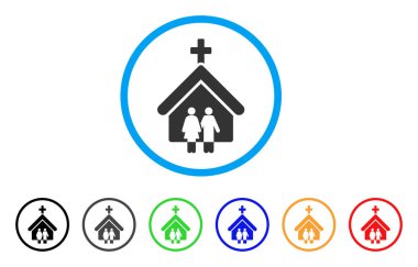 Aile Kilisesi kutsal kişilerin resmi yuvarlak