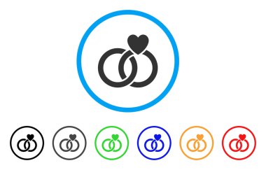 Alyans yuvarlak simge