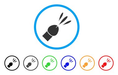 Boşalma yuvarlak simge