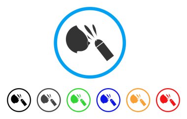 Kadın meme Sperm boşalma yuvarlak simge