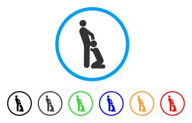 Oral seks gayler simgesi yuvarlak