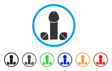 Penis Enhancement Tablets Rounded Icon