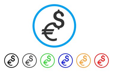 Para birimi simgesi yuvarlak