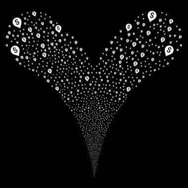 Bankacılık harita işaretleyici çeşme Stream