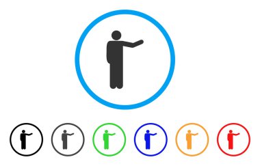 Adamım gösterilen simge yuvarlak