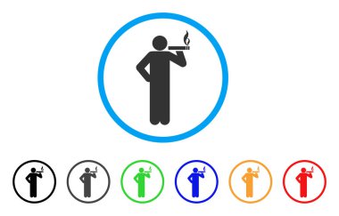 Simge yasaktır adam yuvarlak