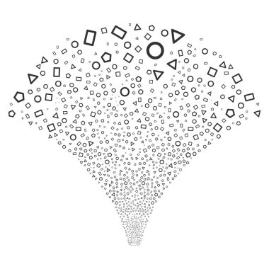 Kaynak akışı geometrik şekiller simgeleri