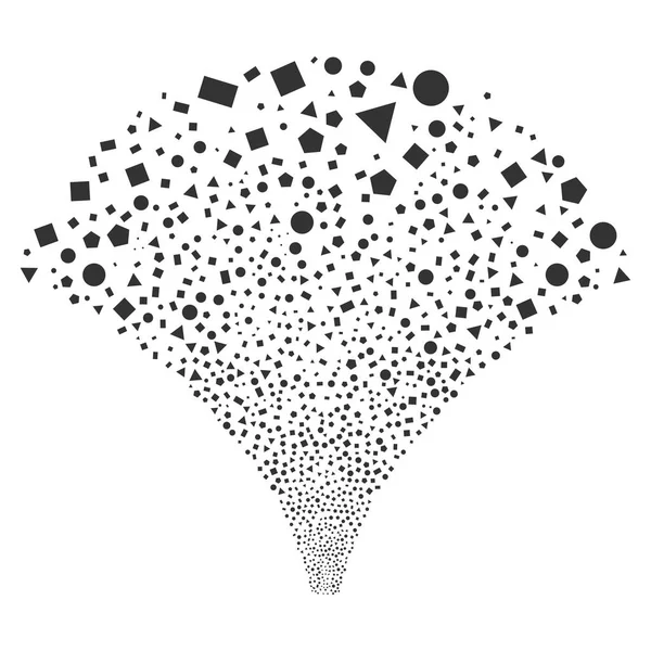 Kaynak akışı geometrik figürler simgeleri