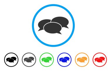 Webinar yuvarlak simge