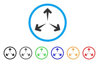 Oklar yuvarlak simgesini genişletin