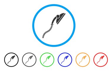 Esnek duş yuvarlak simge