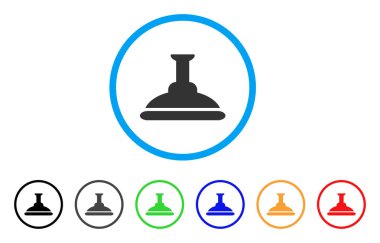 Duş başlığı simgesi yuvarlak