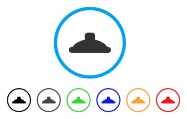 Duş başlığı simgesi yuvarlak