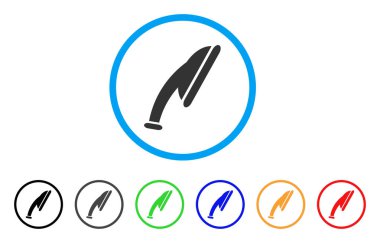 Duş başlığı simgesi yuvarlak