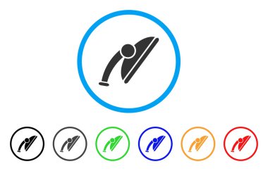 Duş başlığı simgesi yuvarlak