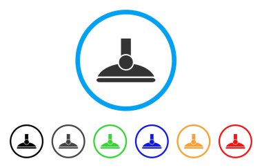 Duş başlığı simgesi yuvarlak