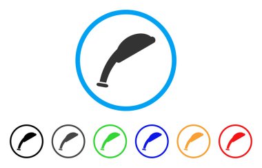 Duş başlığı simgesi yuvarlak