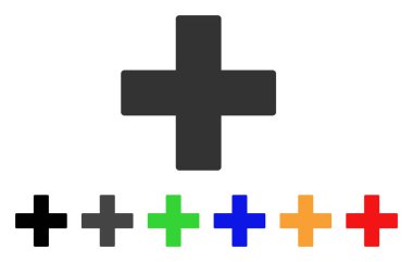 Artı vektör simgesi