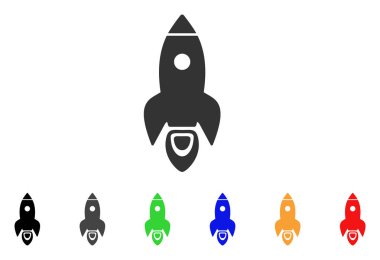 Roket vektör simgesi