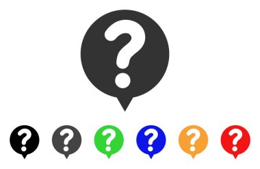 Durum balon vektör simgesi