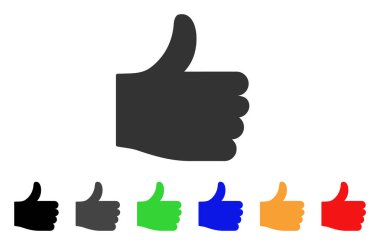 başparmak vektör simgesi