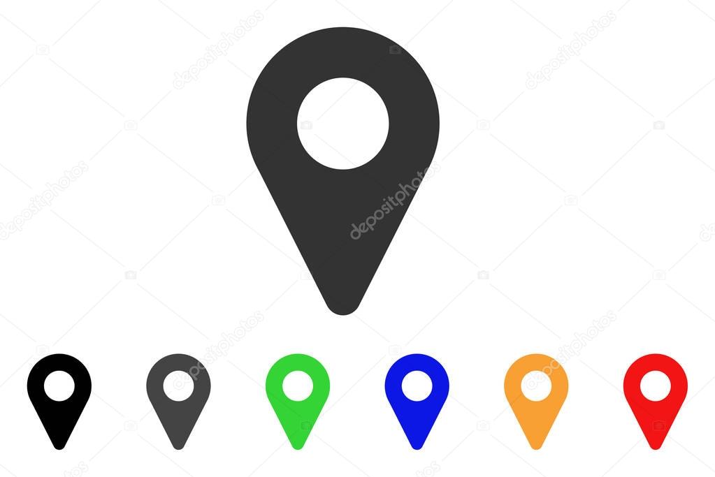 Map Marker Vector Icon