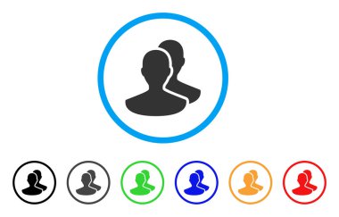 Kişi simgesi yuvarlak