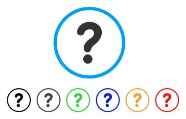 Soru yuvarlak simgesi