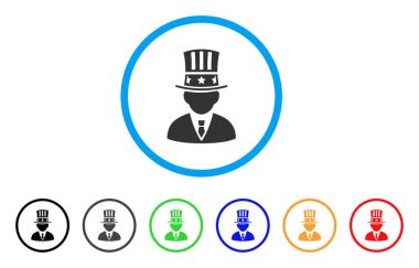 Kapitalist yuvarlak simge