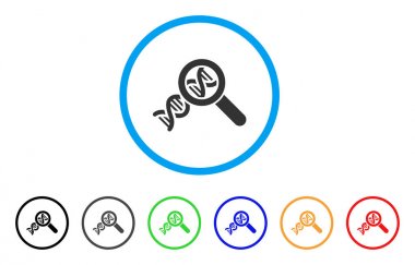 Genetik yuvarlak simge