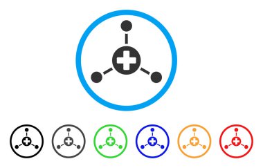 Tıp Merkezi simgesini yuvarlak