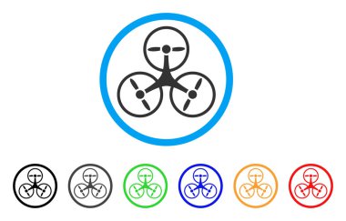 Tricopter yuvarlak simge