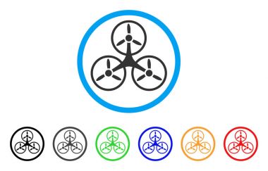 Tricopter yuvarlak simge