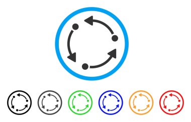 Yuvarlak simgesini Döndür