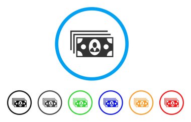 Banknot yuvarlak simge