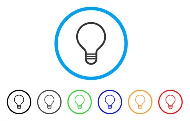 Ampul yuvarlak simge