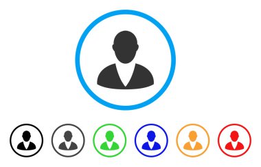 İstemci yuvarlak simge