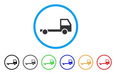 Kamyon kasa yuvarlak simge