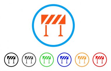 Bariyer yuvarlak simge