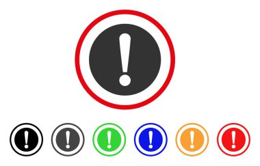 Sorun yuvarlak simge