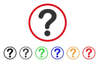 Soru yuvarlak simgesi