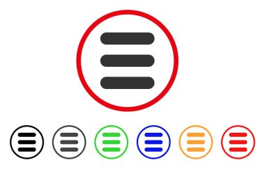 Yığın yuvarlak simge